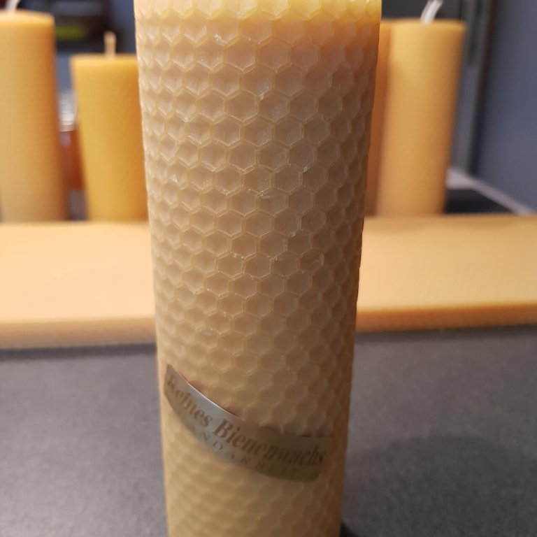 Kerze ist fertig