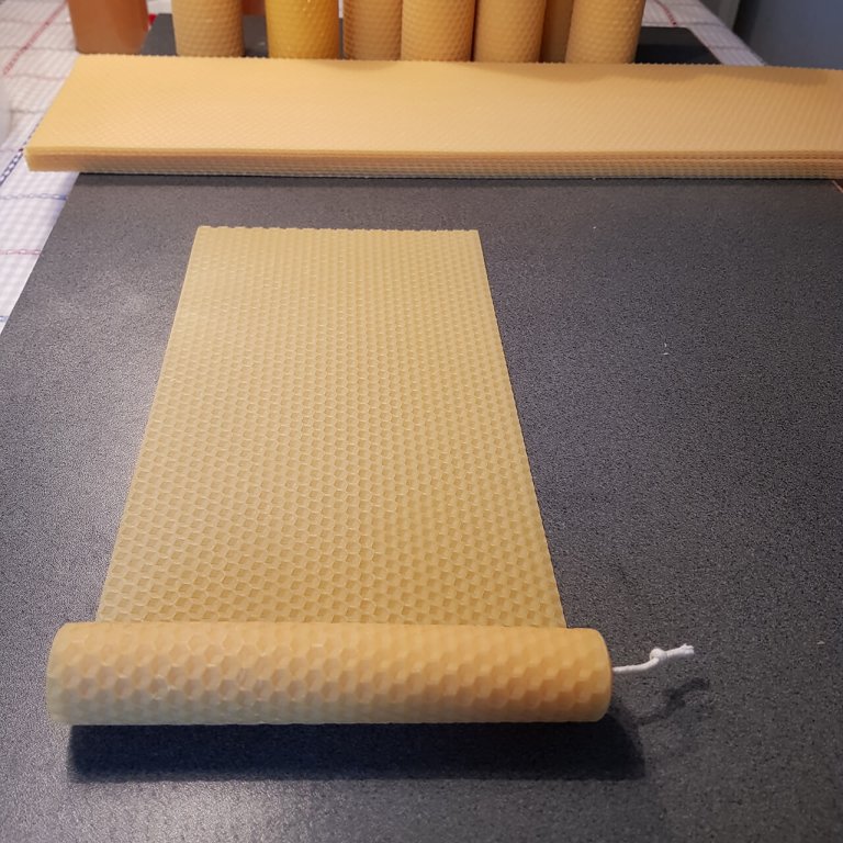 Docht eindrücken