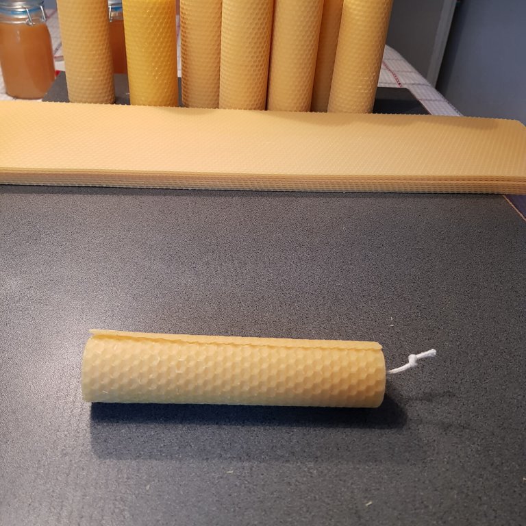 Kerze rollen